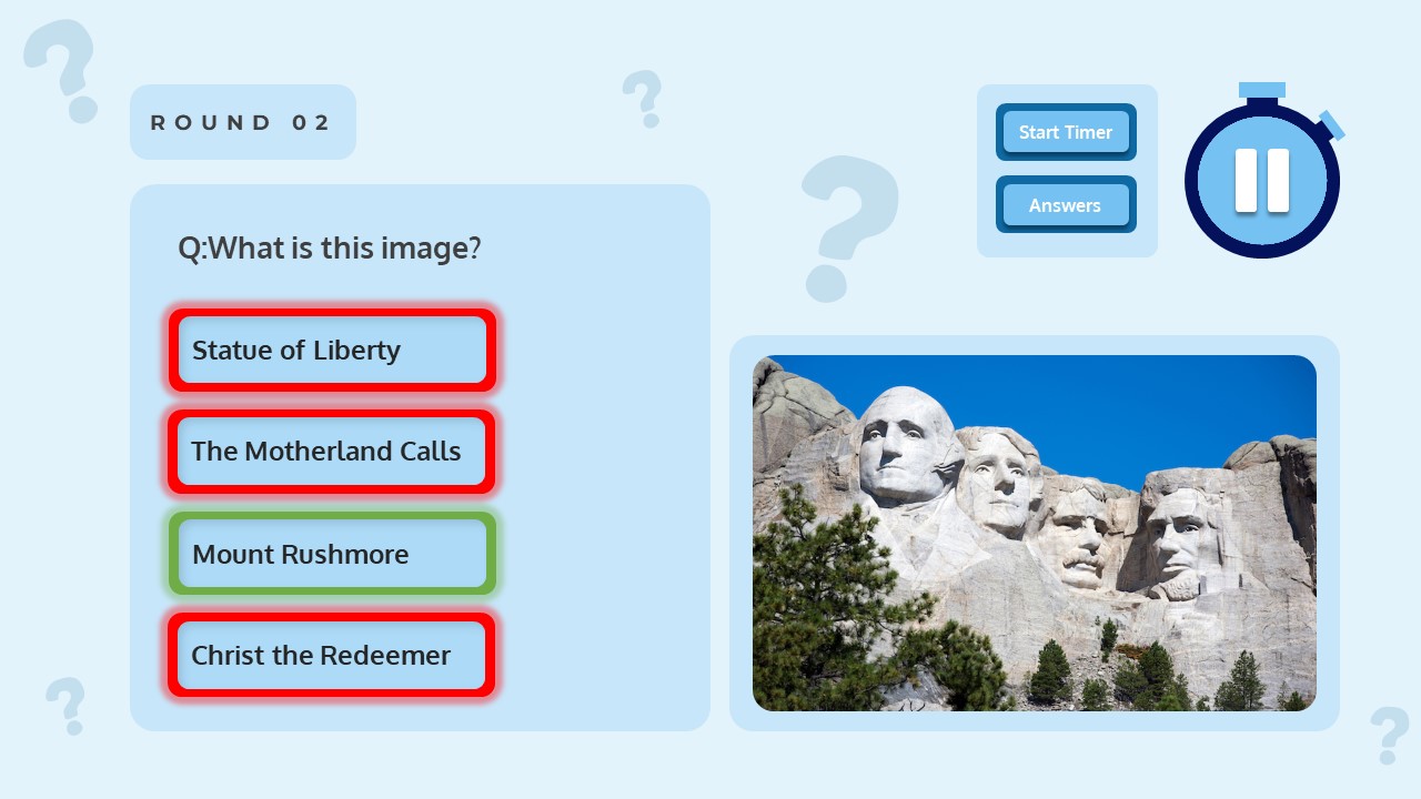 PowerPoint Quiz With Timer SlideBazaar