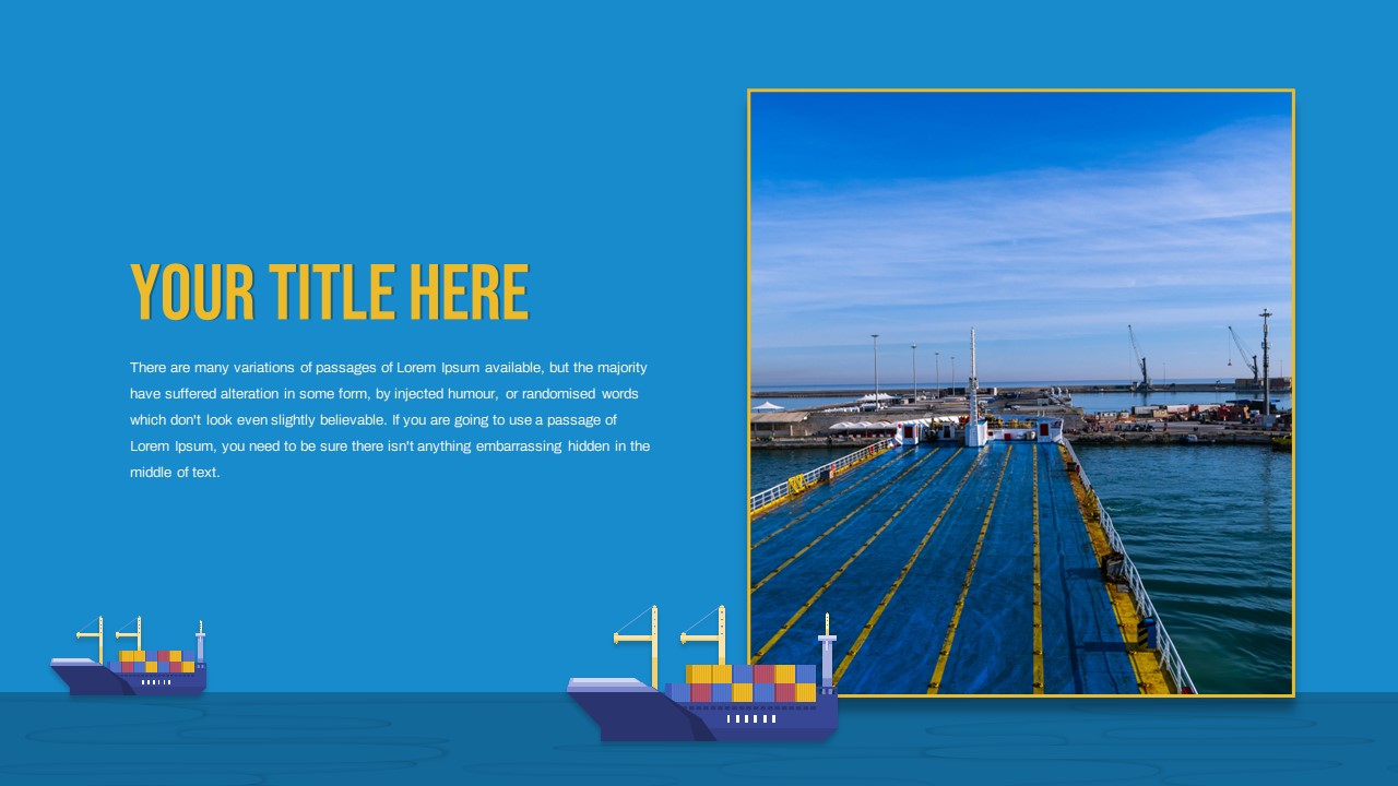 Waterways PowerPoint Theme SlideBazaar