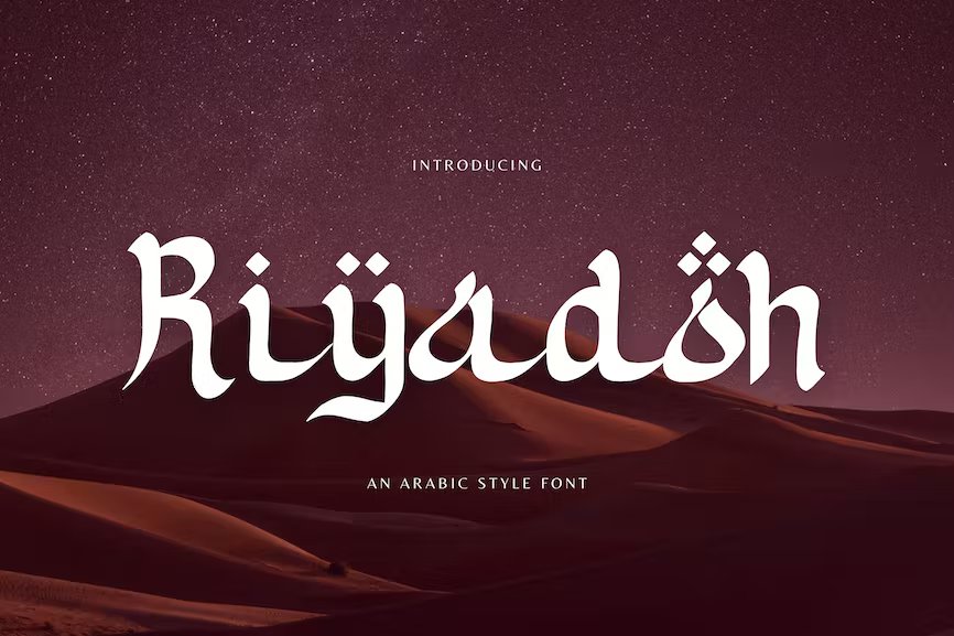 Riyadoh Arabic Style Font