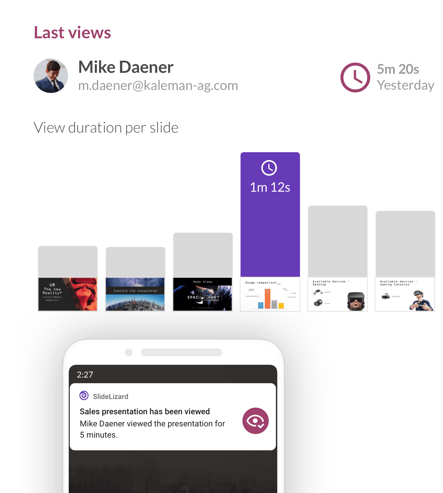 Success through Presentations SlideLizard®