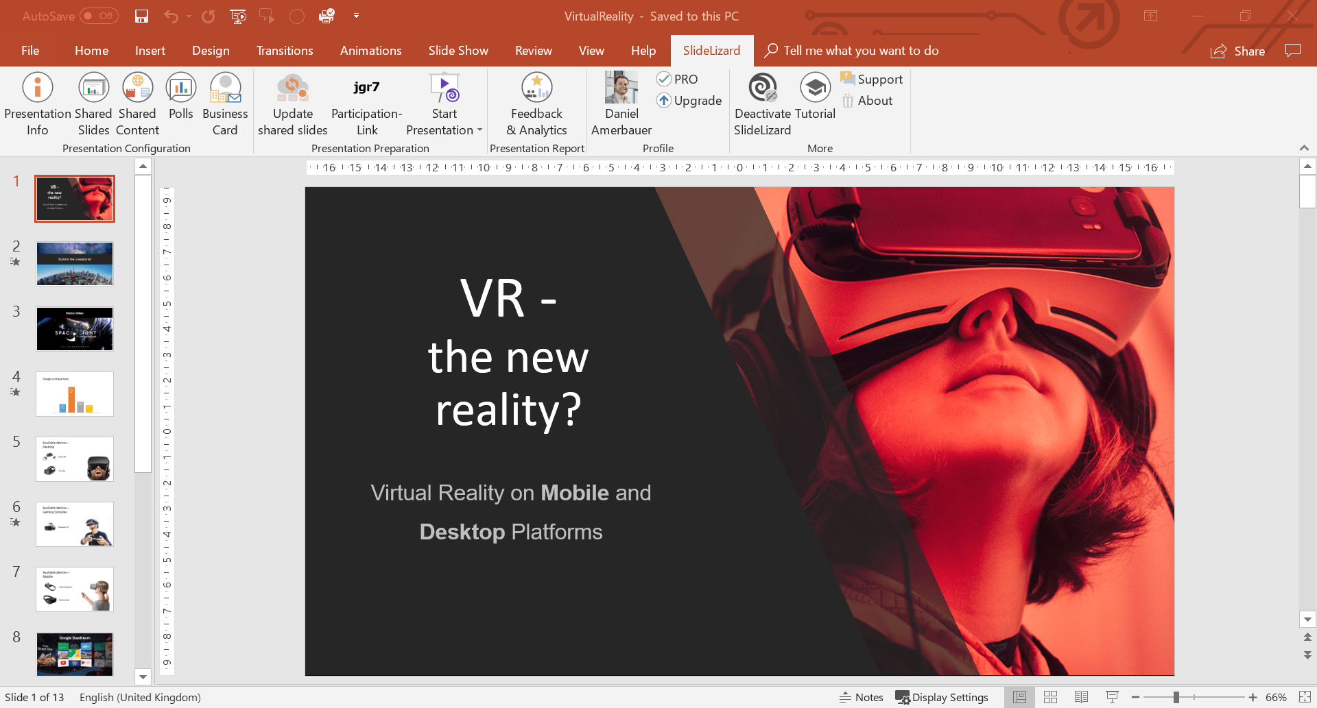 Die 5 besten PowerPointPlugins SlideLizard