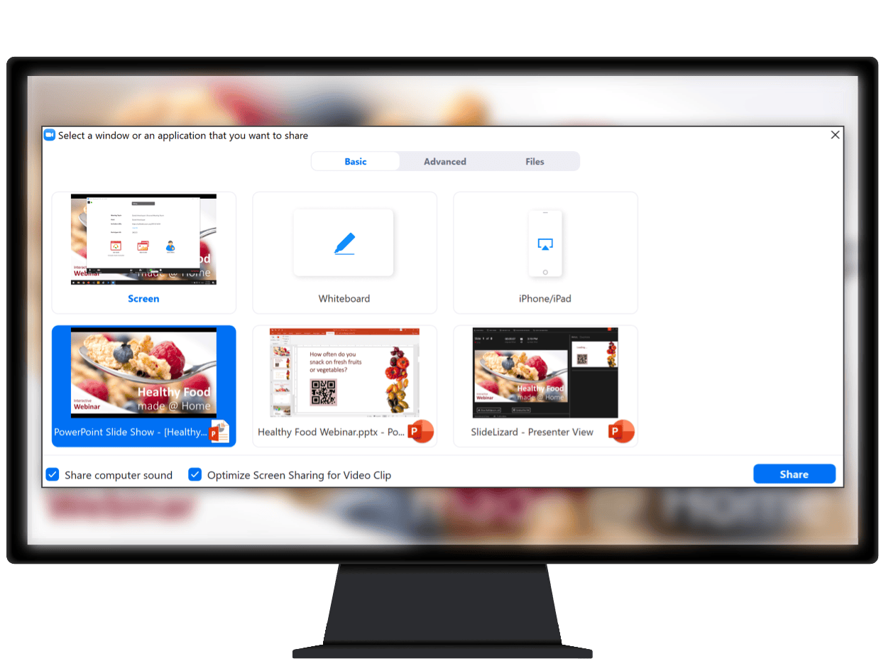 SlideLizard für RemotePräsentationen verwenden SlideLizard®