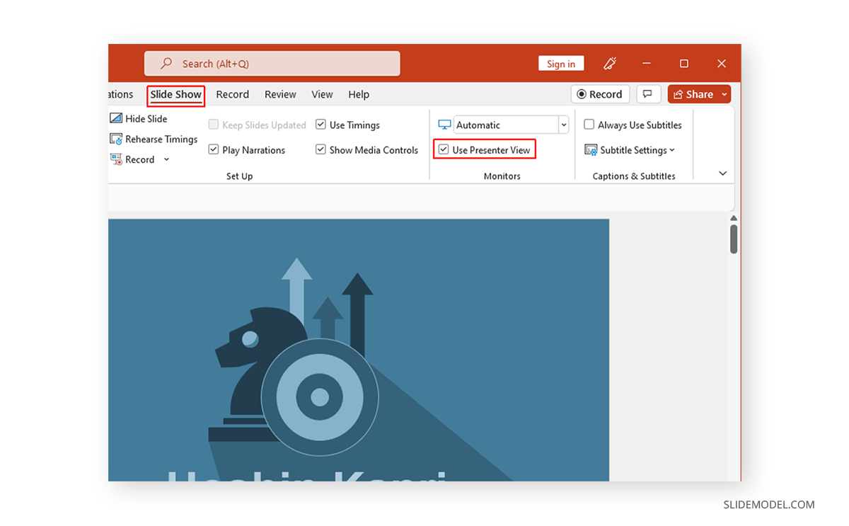 How to Work with Presenter View in PowerPoint