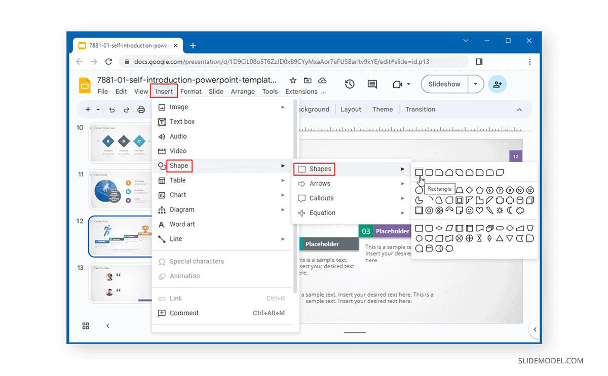 How to Add a Border in Google Slides