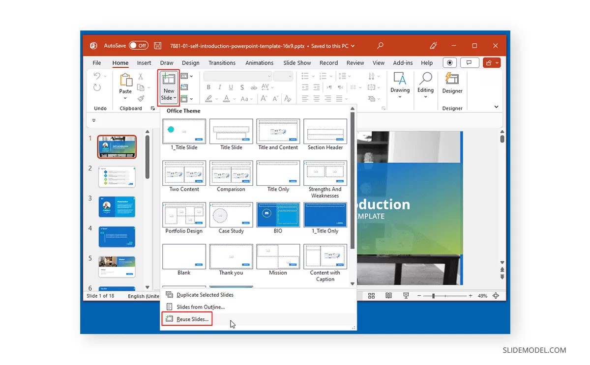 how to merge powerpoint presentations into one