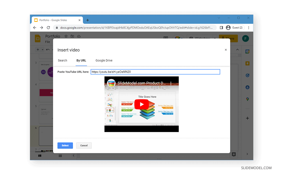 How to Add a Video to Google Slides StepbyStep