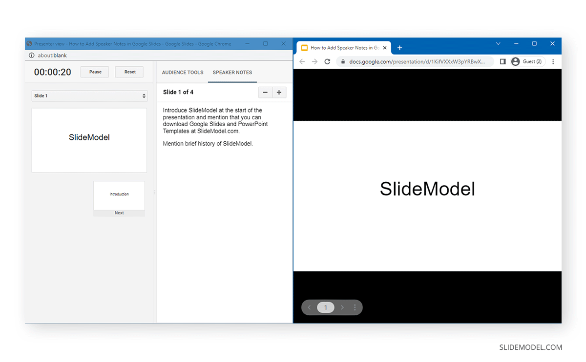 How to Add Speaker Notes in Google Slides