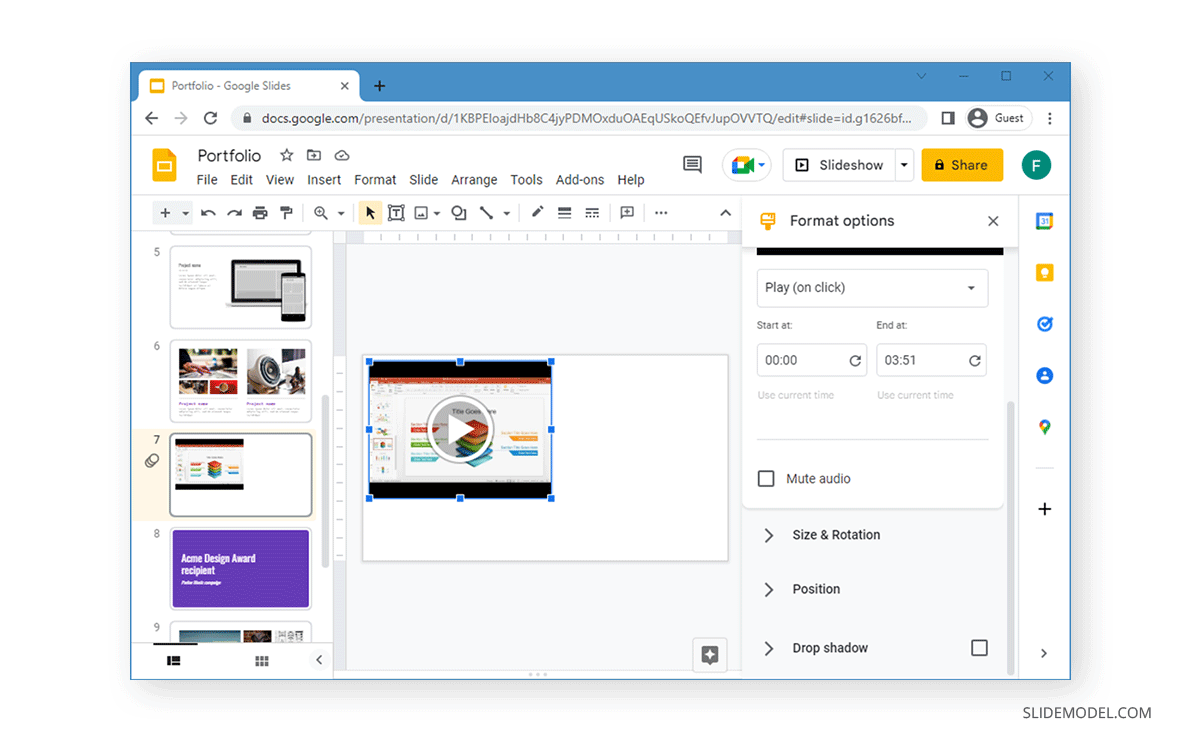 How to Add a Video to Google Slides StepbyStep