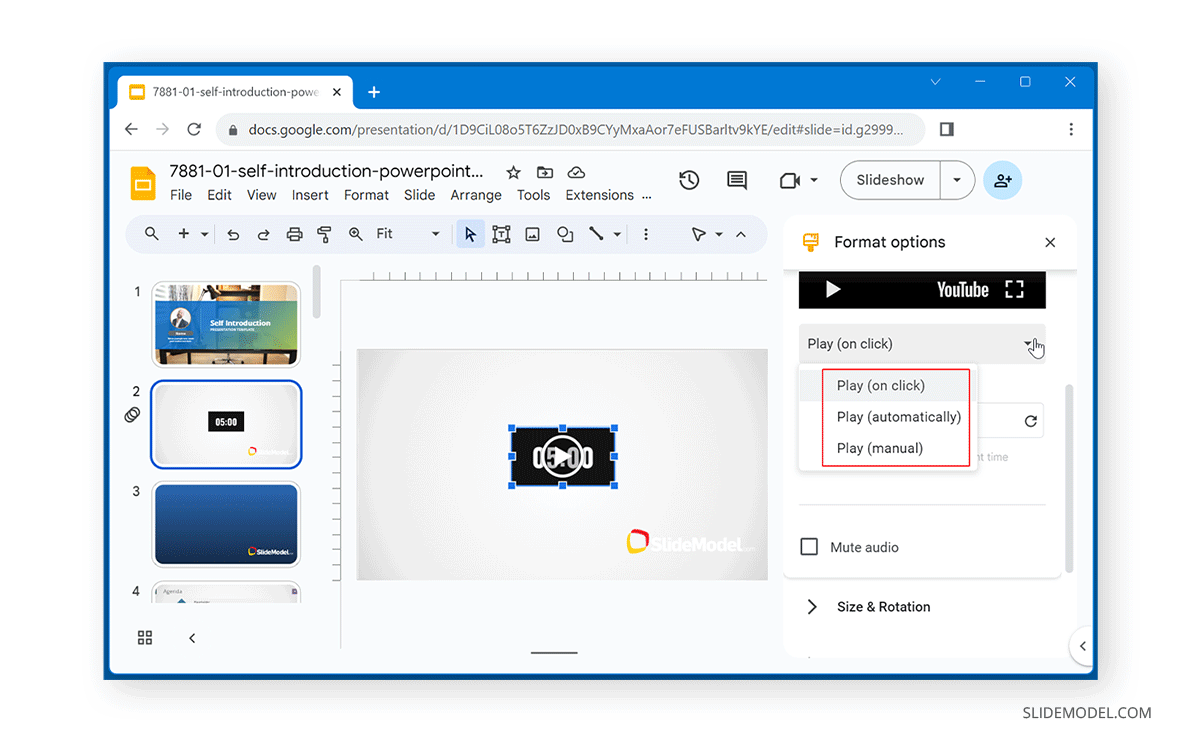 How to Add a Timer to Google Slides