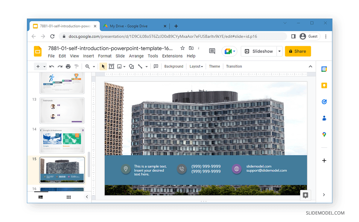 How to Change Background Images on Google Slides