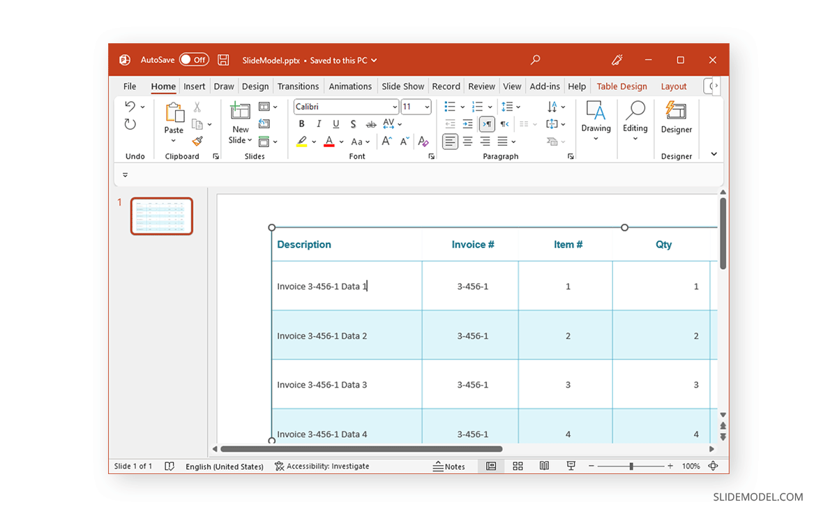 How to Create and Format Tables in PowerPoint