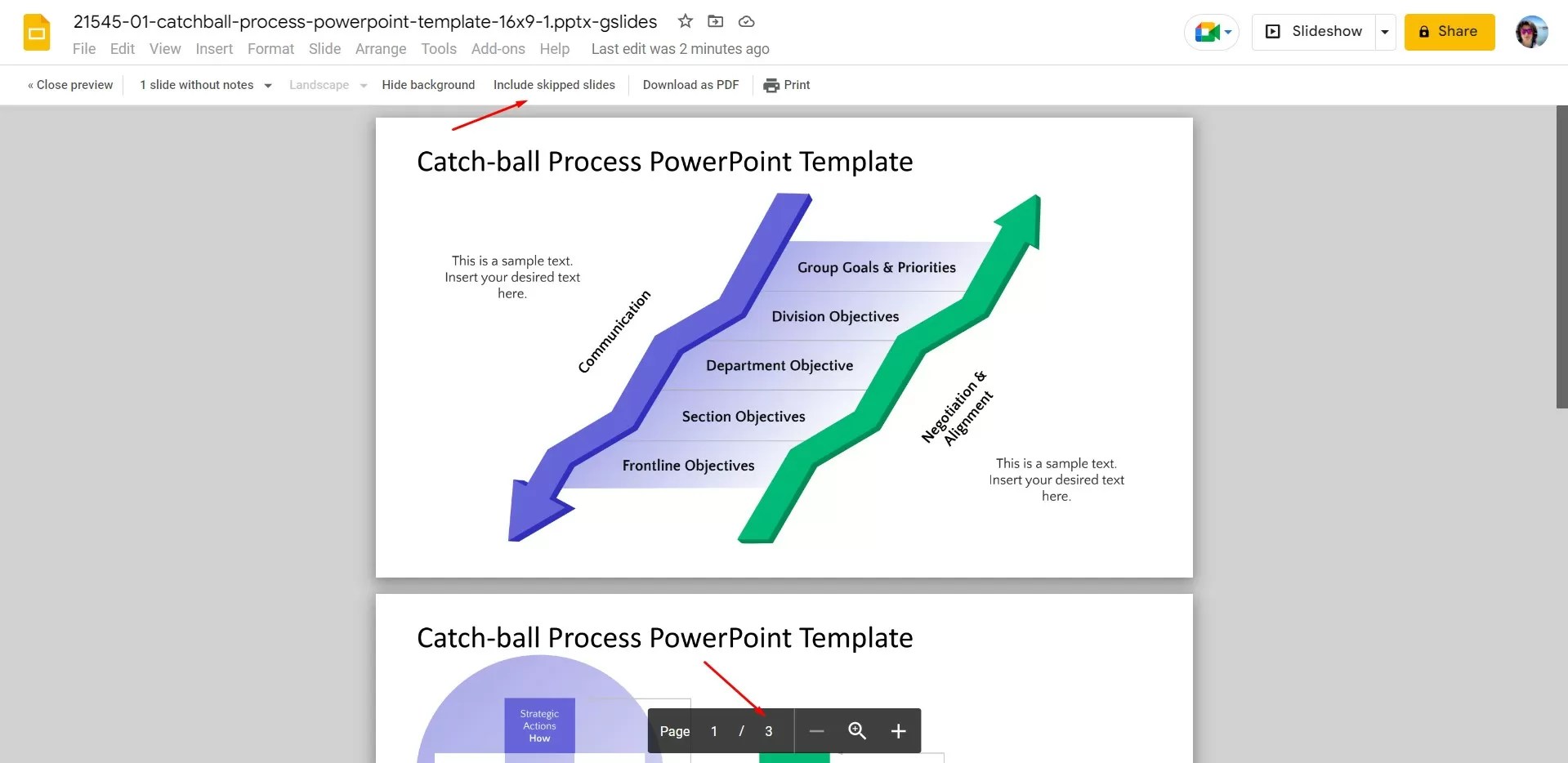 How to Hide a Slide in Google Slides for Slideshow and Print