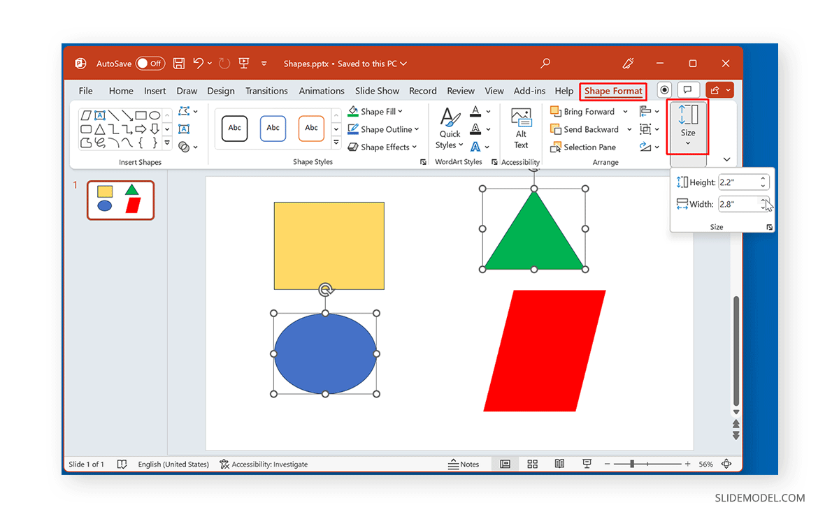 How to Select Shape in PowerPoint