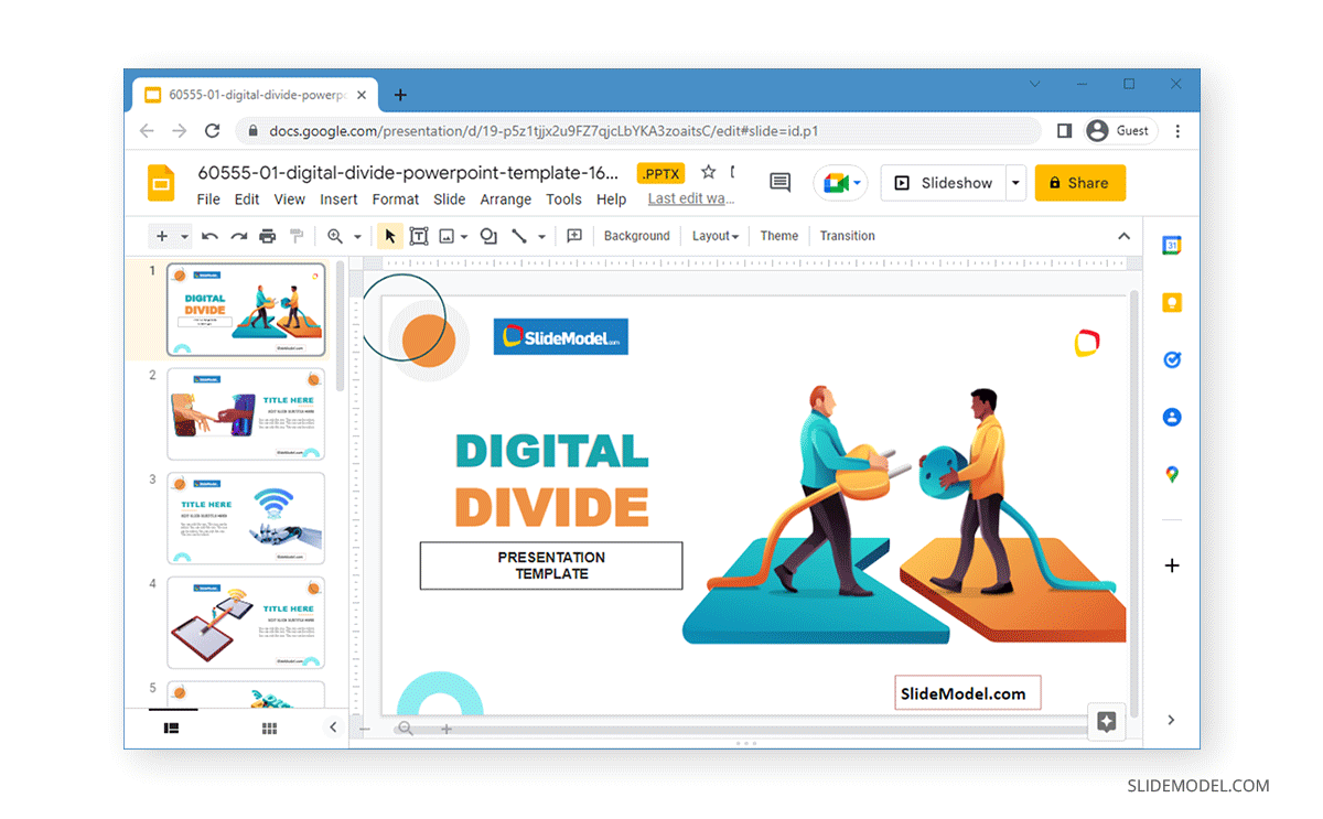 How to Add Header and Footer in Google Slides