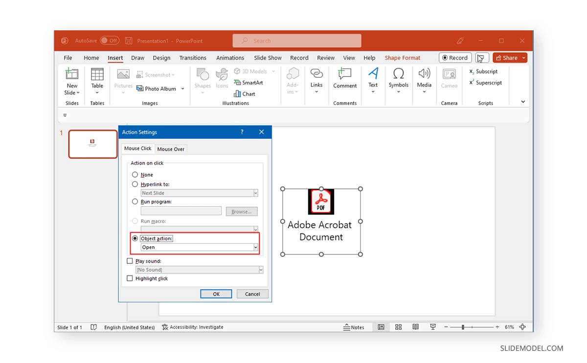 How to Insert a PDF into PowerPoint