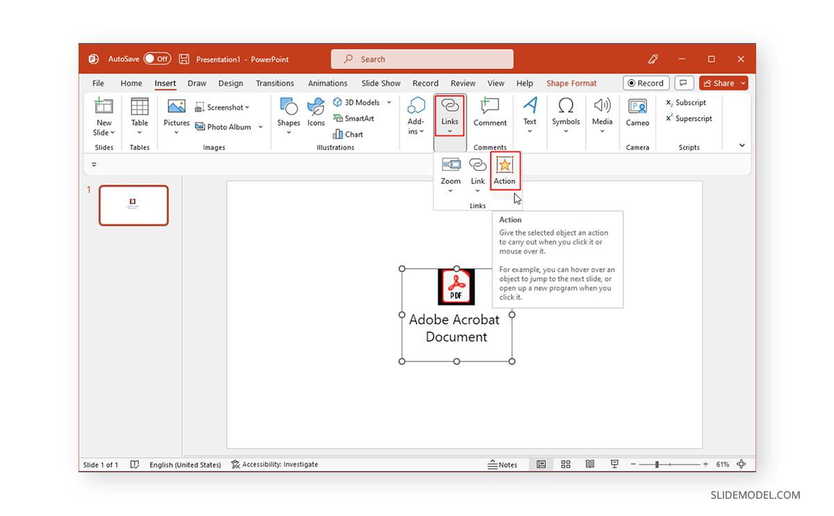 How to Insert a PDF into PowerPoint