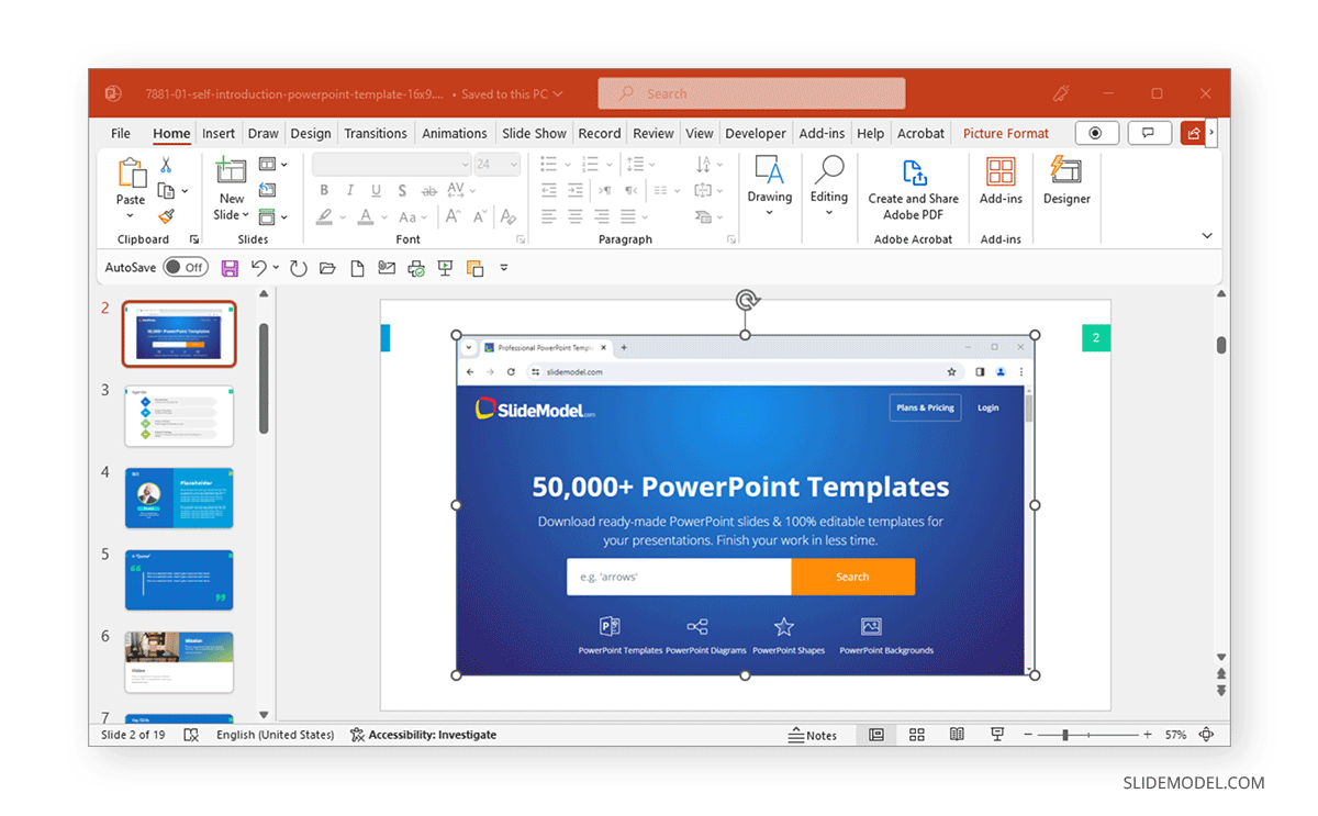 How to Work with Screenshots in PowerPoint