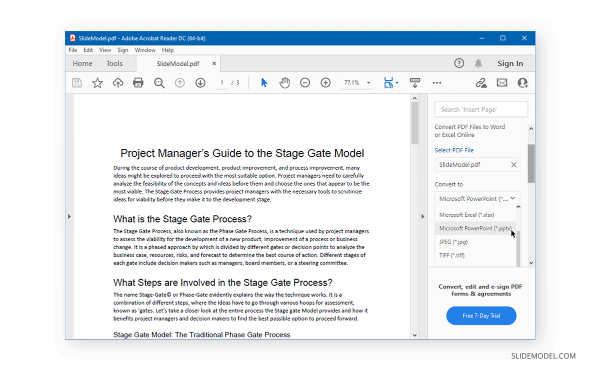 How to Insert a Word Document into a PowerPoint Presentation