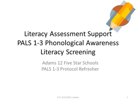 Pals-Prek. - Ppt Video Online Download