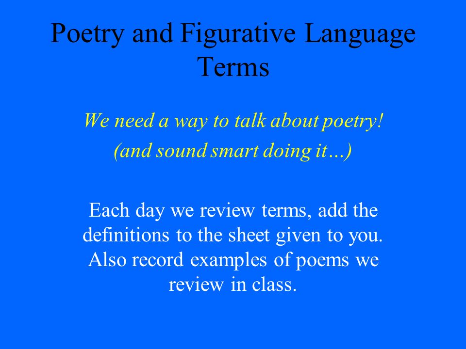Figurative Language Poems Freedom