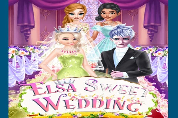 Elsa Sweet Wedding, Dressing Games Play Online Free