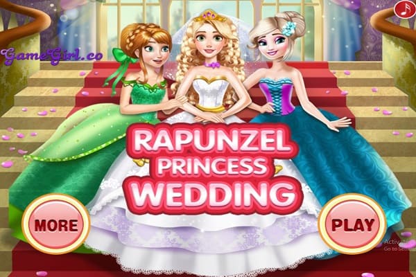 Rapunzel Princess Wedding Dress, Dressing Games Play Online Free