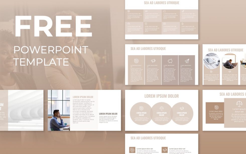 OSLO PROFESSIONAL NEUTRAL FREE POWERPOINT TEMPLATE Slides Gallery