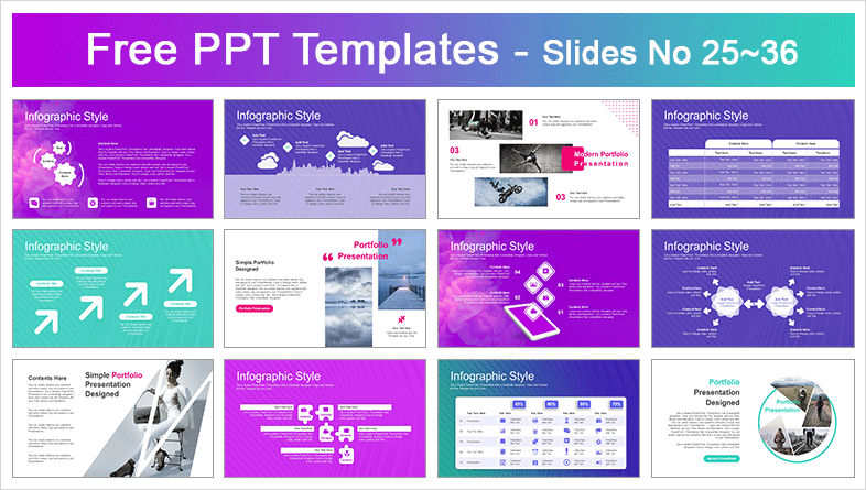 Abstract Modern Bubble PowerPoint Templates Powerpoint and google