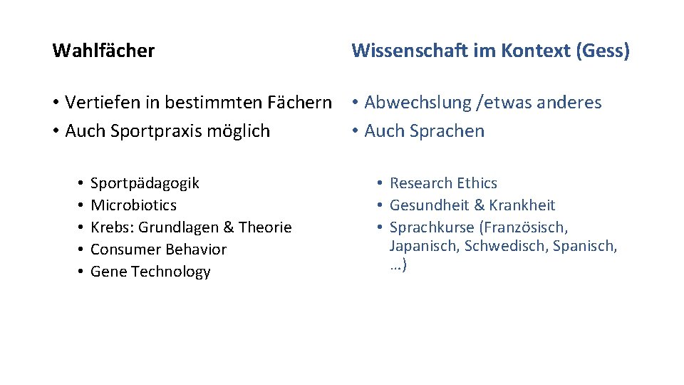 Gesundheitswissenschaften und Technologie Eidgenssische Technische