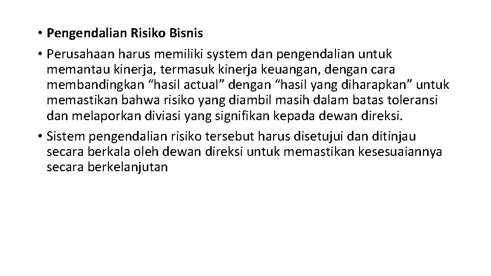 Cara Mengukur Resiko Bisnis Adalah