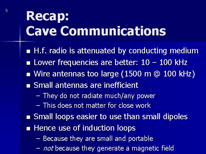 How Earth Current Antennas Really Work David Gibson