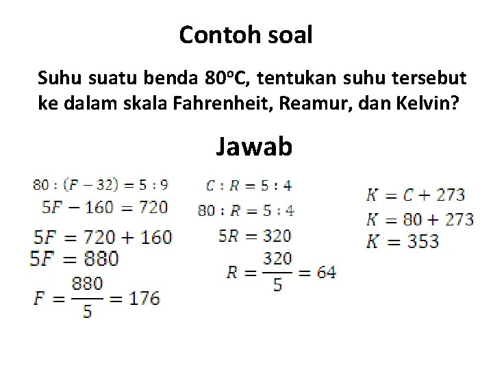 Suhu Dan Pengukurannya Tujuan Dari Materi Ini Siswa