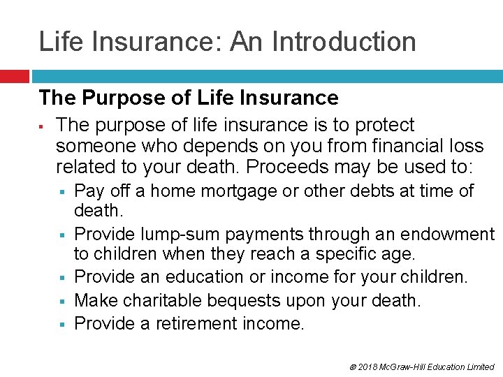 Purpose Of Life Insurance Social Media And Life Insurance Awareness