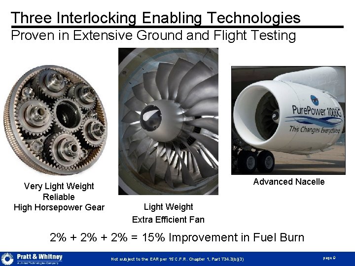 Pratt Whitney Geared Turbofan Engine Marek Darecki President