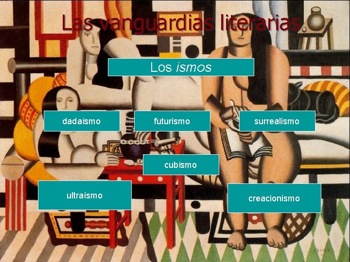 Las Vanguardias Artsticas De Principios Del Siglo Xx
