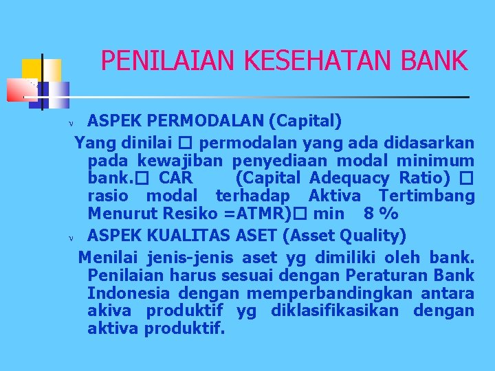 TUGAS DAN FUNGSI BANK SENTRAL DAN BANK UMUM