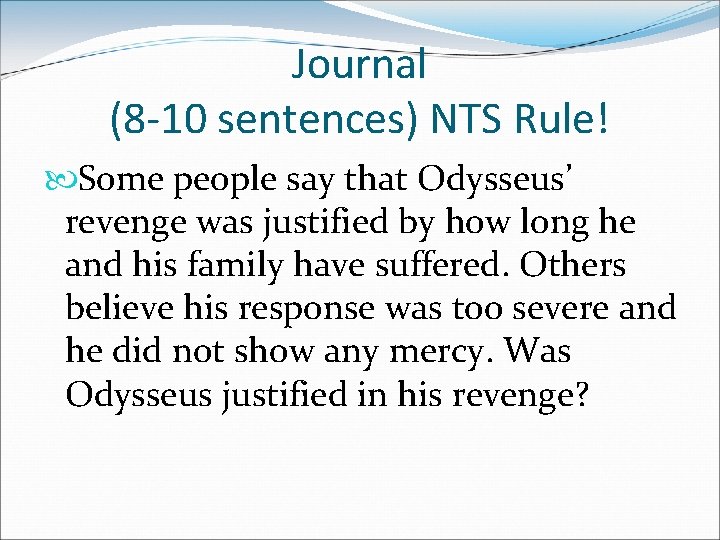 The Odyssey Important Characters in The Odyssey Book