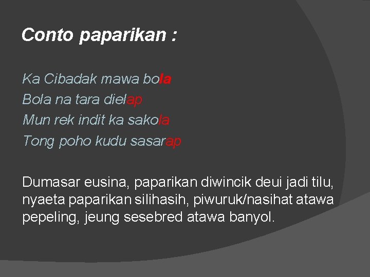Paparikan Sunda Sisindiran Dina Basa Sunda / Banyak cara yang bisa