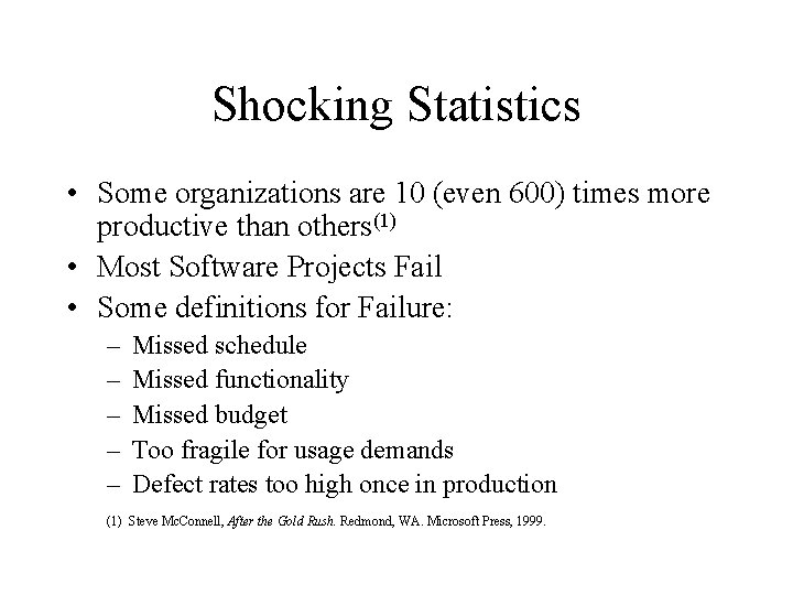Process Management Project Management Capstone Courses Shocking Statistics(04)