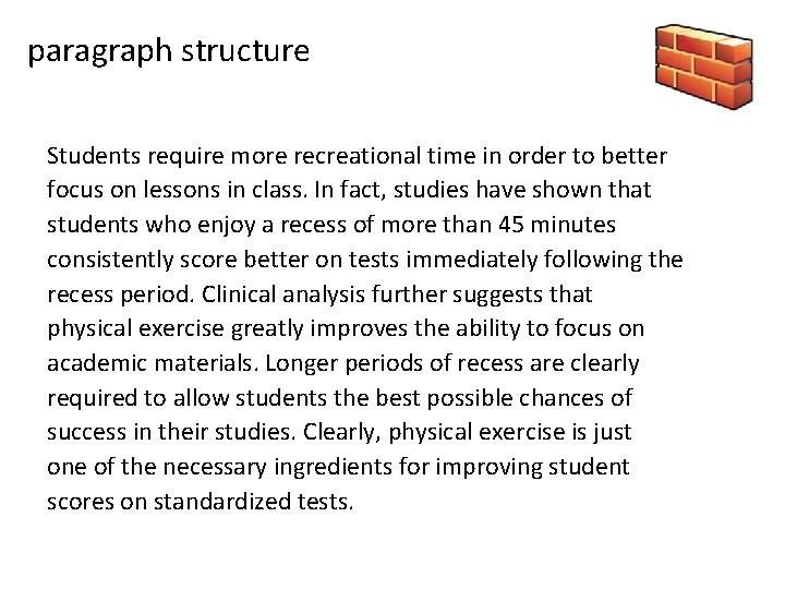 Lecture 22 Writing an Effective Paragraph Review of