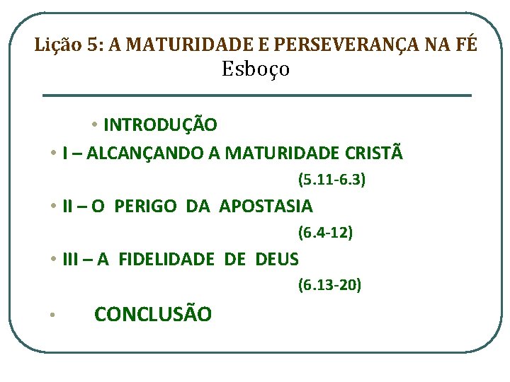Epstola Aos Hebreus 1 Trimestre De 2018 Classes