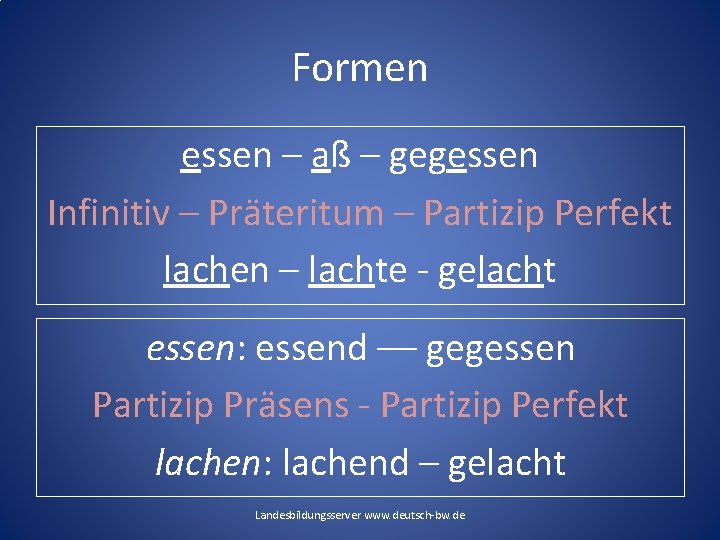 Die Verben die Formen die Tempora Zeitgefge die