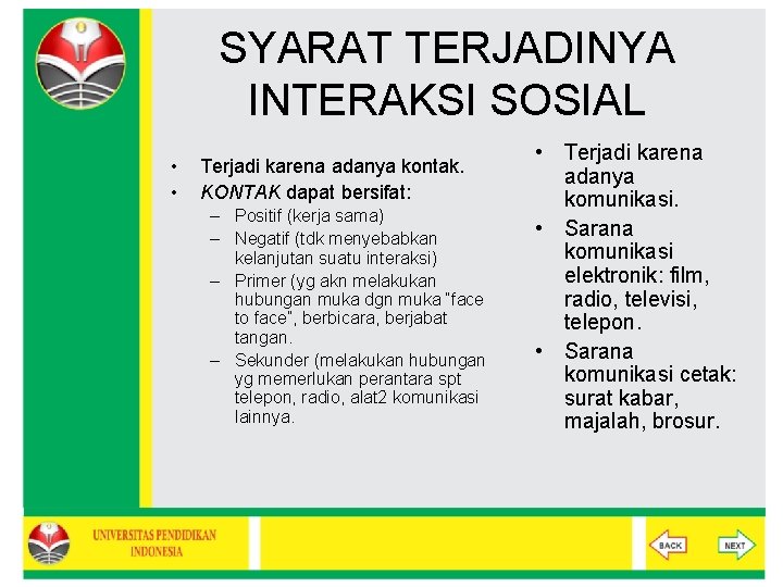 BENTUK BENTUK INTERAKSI SOSIAL 1 Kimbal Young 1948