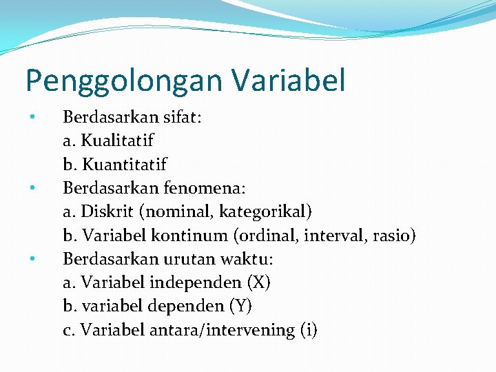 Materi 5 Variabel Penelitian Definisi Variabel Sebagai Atribut