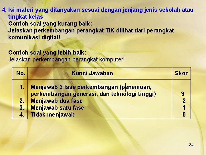 SEPERTI APA SOAL YANG BAIK KAIDAH PENULISAN SOAL