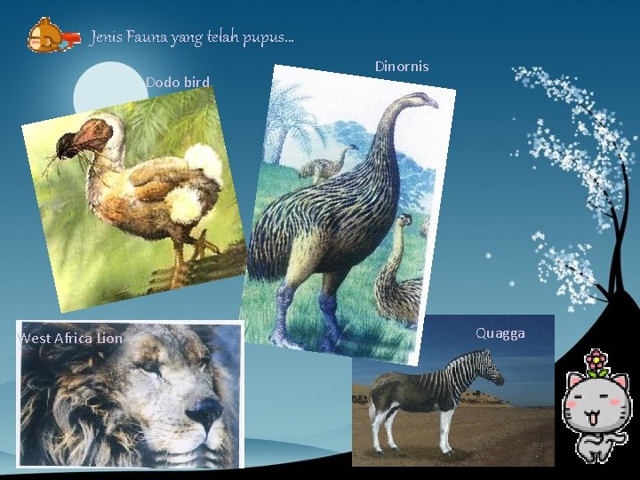 kemusnahan flora dan fauna