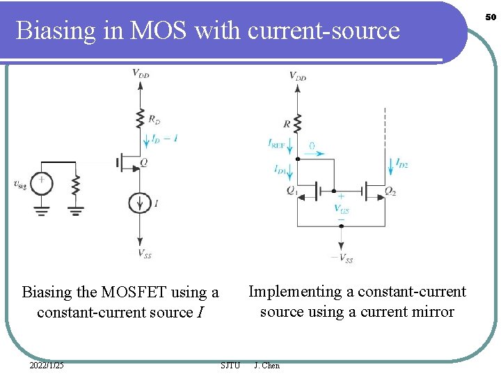 Chapter 5 FieldEffect Transistors FETs 2022125 SJTU J