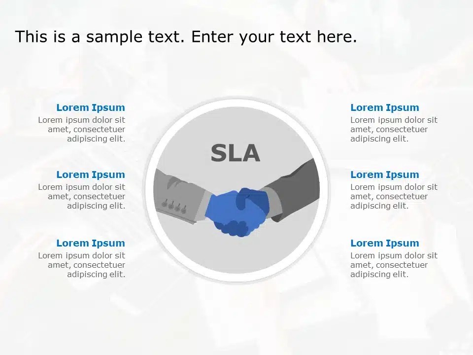 Service Level Agreement SLA Templates SlideUpLift