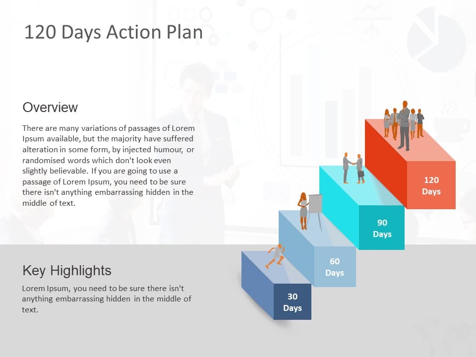 120 Day Action Plan Template SlideUpLift
