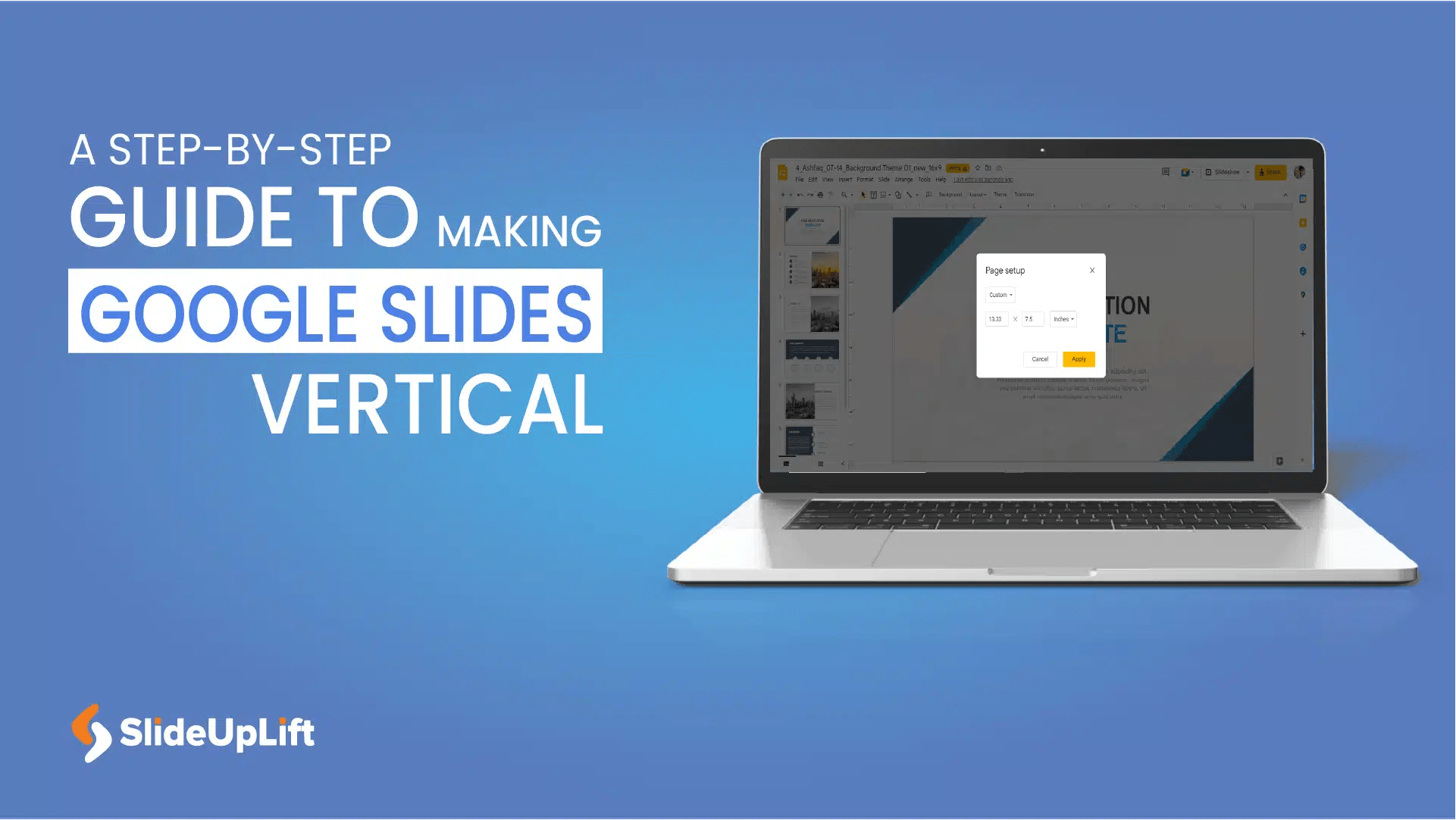 How To Make Google Slides Vertical Google Slides Tutorial